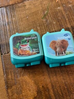 Animal World Record Breakers Frog & Elephant Tonie Set
